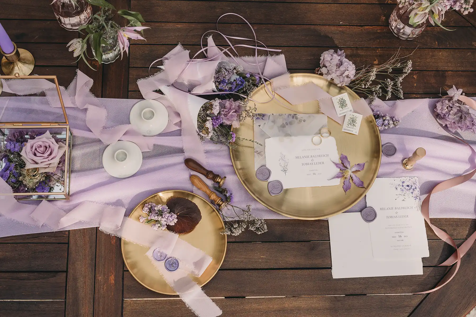 Purple Grace – Hochzeit im Schloss Gurhof