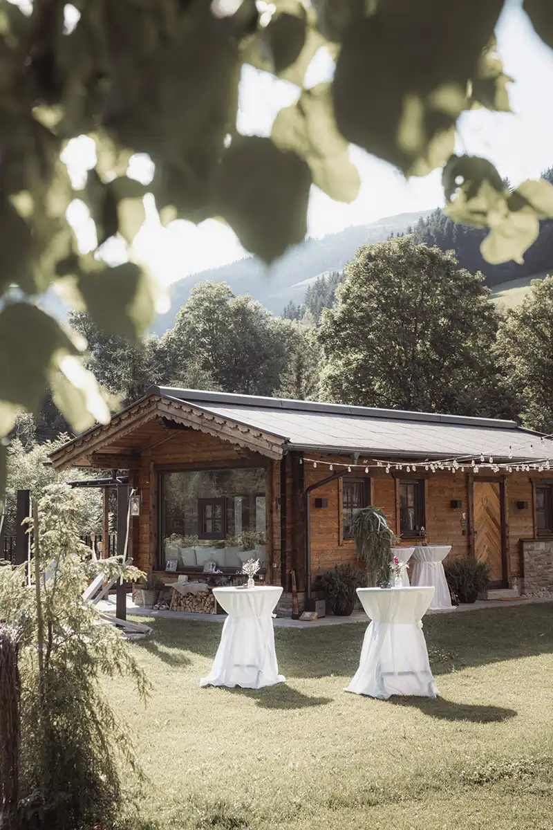 Hochzeitslocation „Chalet Dirndl und Buam“