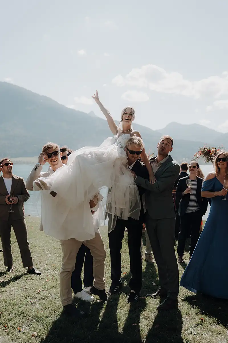 Waves of Love: Outdoor-Hochzeit am Wolfgangsee