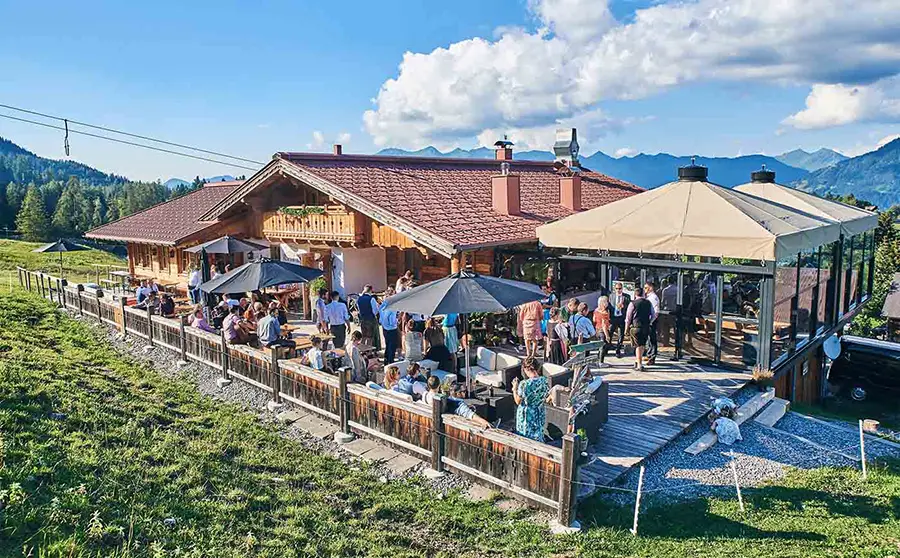 Hochzeitslocation "Rufana Alp"