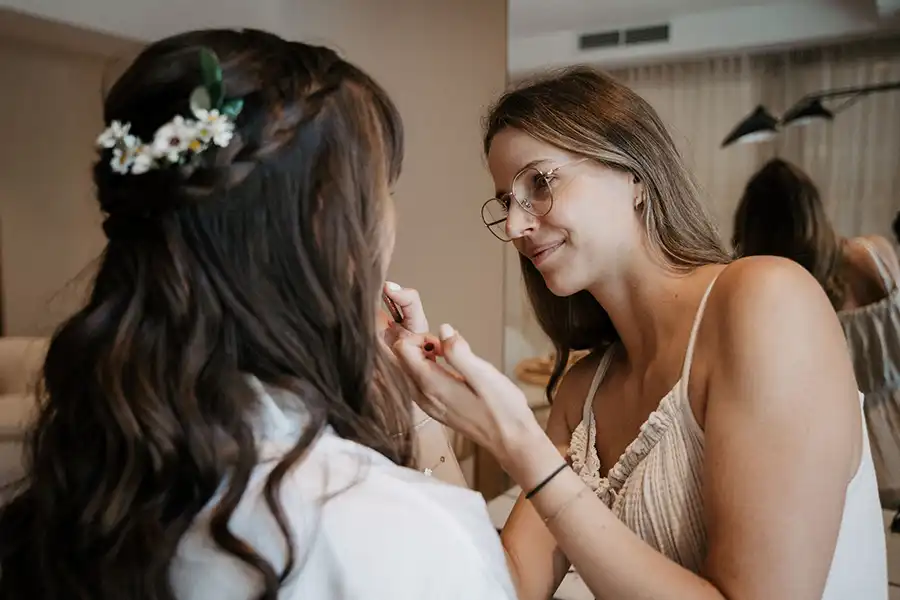 Brautstylistin Lena Herndler