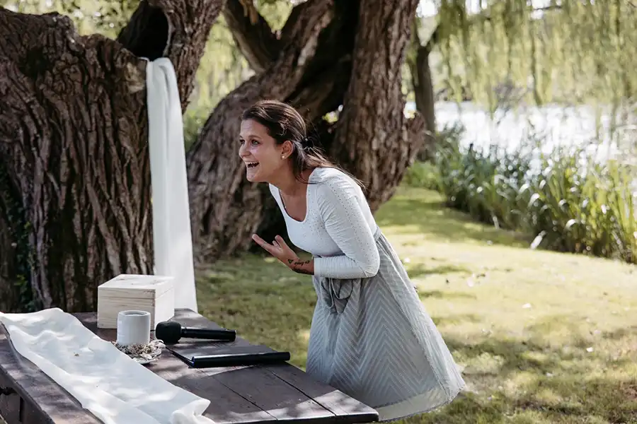 Traurednerin Irena Mayrhofer