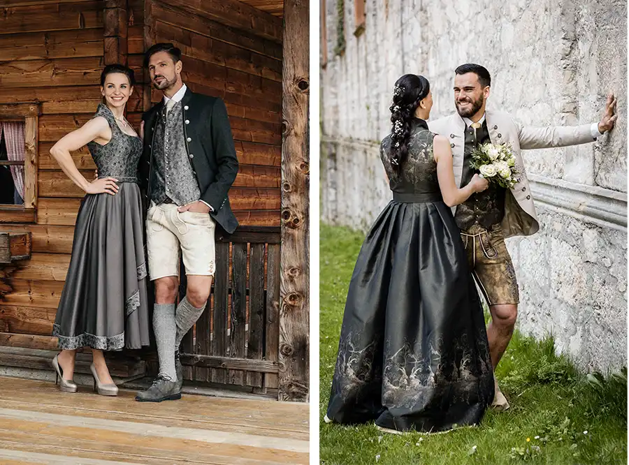 Hochzeitskleider von Alpe Adria Manufaktur Strohmaier