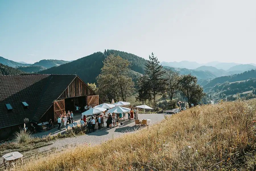 Hochzeitslocation „Auszeithof Erdelement“