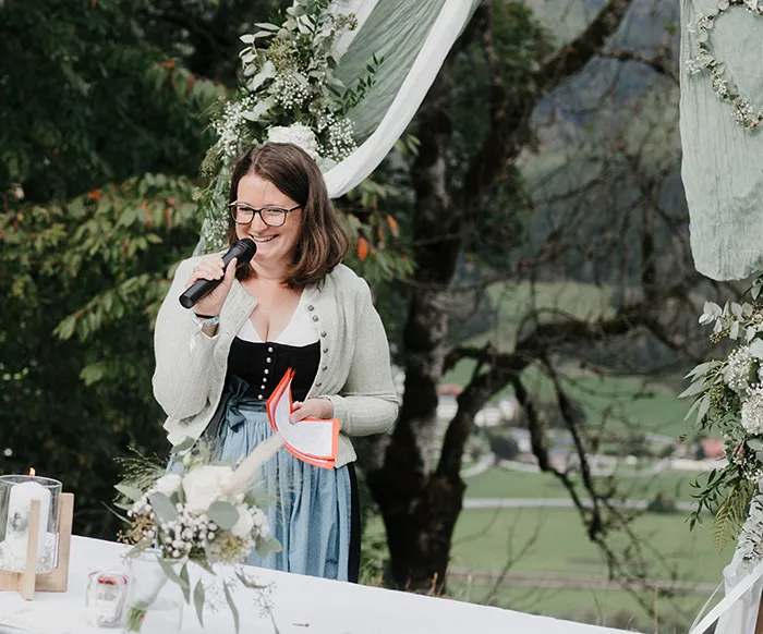 Traurednerin Christina Holzmeister