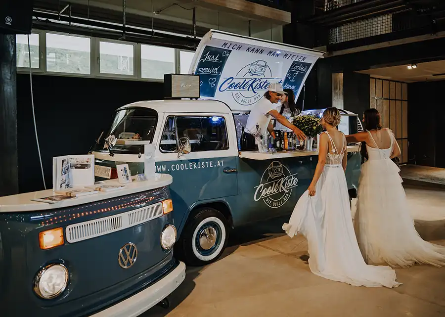 Coole Kiste | Die Bulli-Bar für eure Hochzeit
