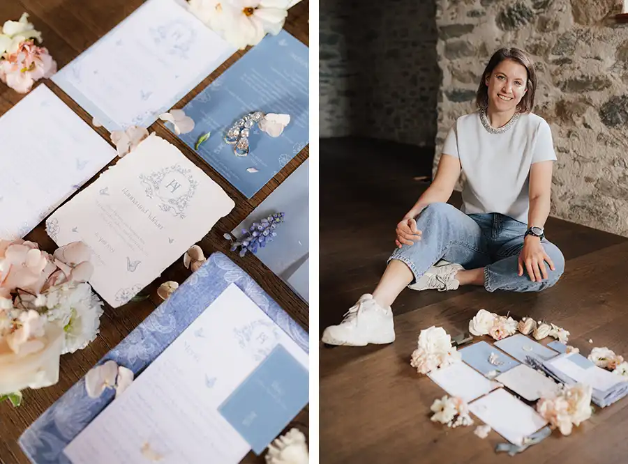 Hochzeitspapeterie – Die:Kritzlerei