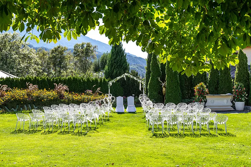 Hochzeitslocation „Gartenhotel Maria Theresia“