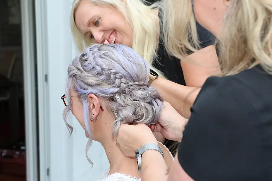 Brautstylistin Sabine Petzold