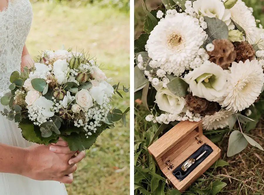 Hochzeitsfloristik & Deko von Jasmin Raid