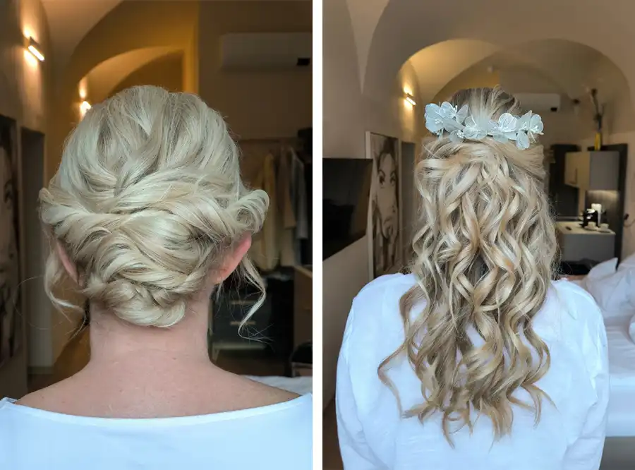 Brautstylistin Astrid Trummer