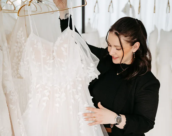 Brautmoment bei Anna-Lena