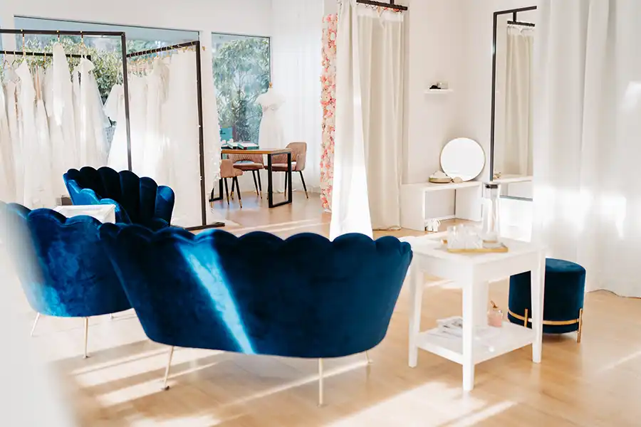 Brautmoment bei Anna-Lena | Hochzeitskleider