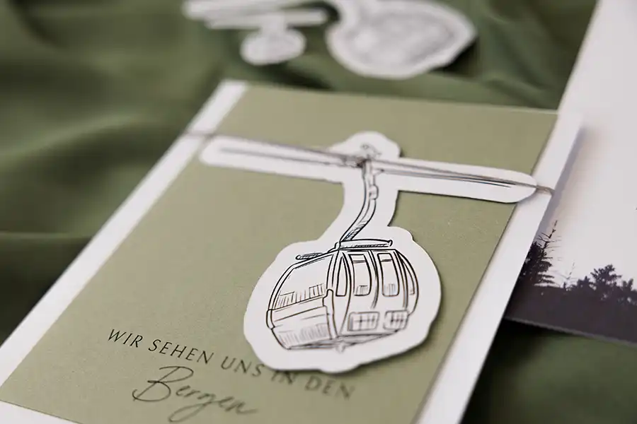 Hochzeitspapeterie | AlpenPapeterie