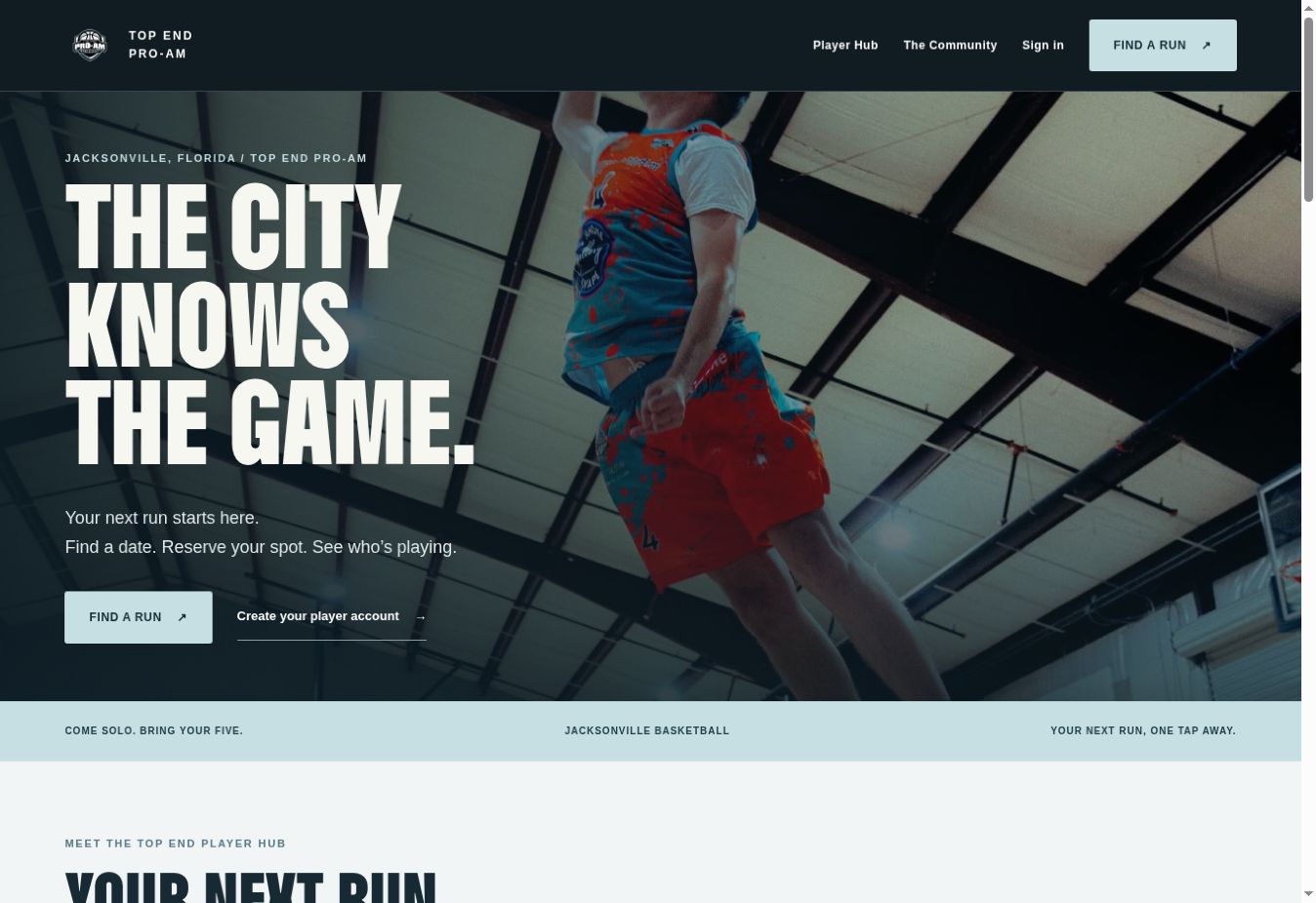 Top End Pro-Am portfolio artwork