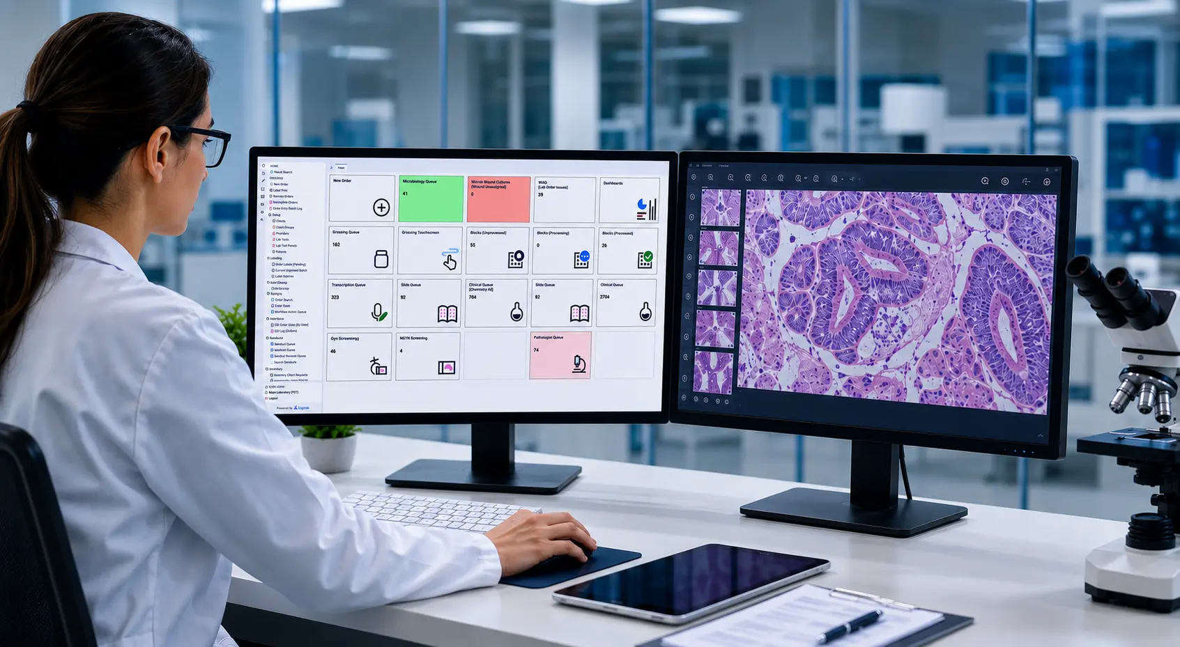 The Foundation of Digital Pathology: Flexible Laboratory Information Systems Built for Growth  