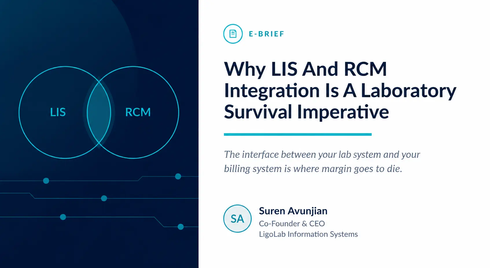 Why LIS And RCM Integration Is A Laboratory Survival Imperative
