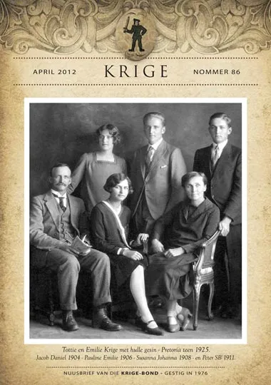 Krige Nuusbrief Nommer 086
