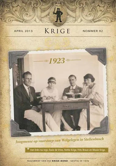 Krige Nuusbrief Nommer 092