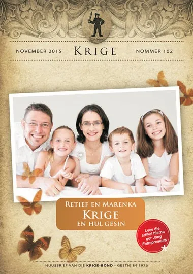 Krige Nuusbrief Nommer 102