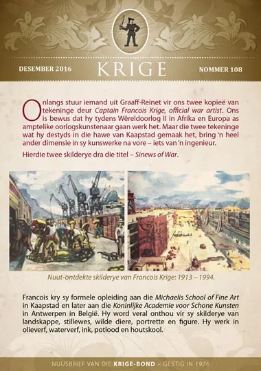 Krige Nuusbrief Nommer 108