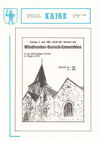 Krige Nuusbrief Nommer 030