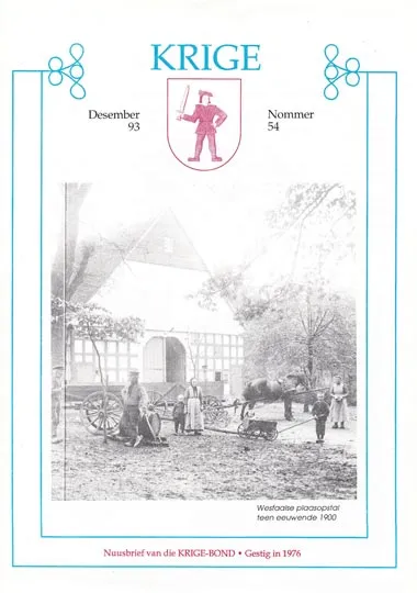 Krige Nuusbrief Nommer 054
