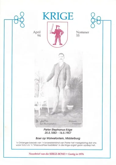 Krige Nuusbrief Nommer 055