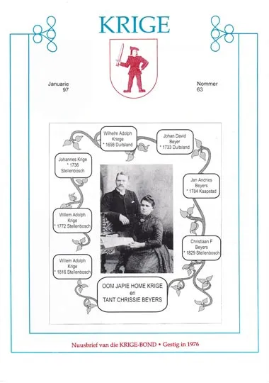 Krige Nuusbrief Nommer 063