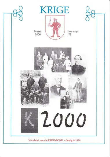 Krige Nuusbrief Nommer 072