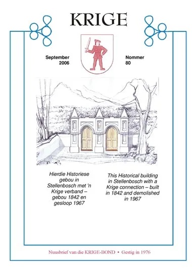 Krige Nuusbrief Nommer 080