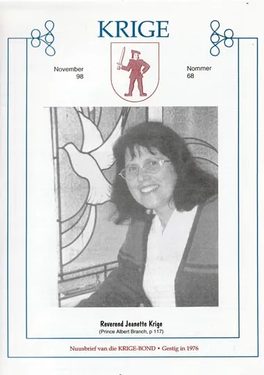 Krige Nuusbrief Nommer 068