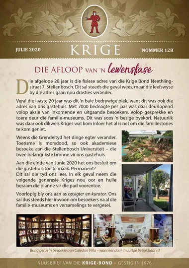 Krige Nuusbrief Nommer 128