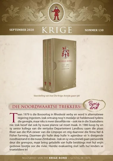 Krige Nuusbrief Nommer 130