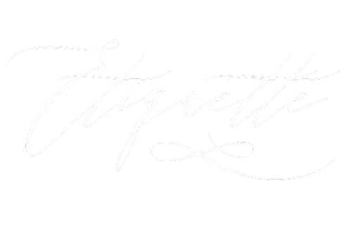 Cursive text that reads "Etiquette"