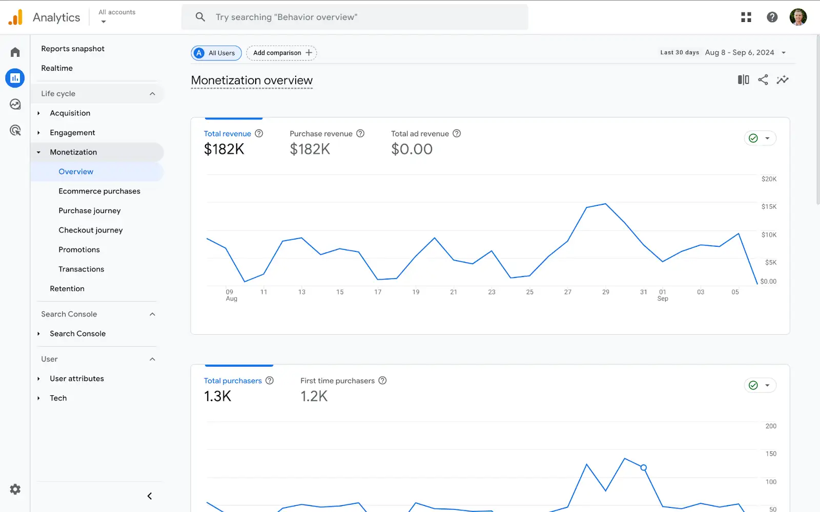Google Analytics Monetization overview