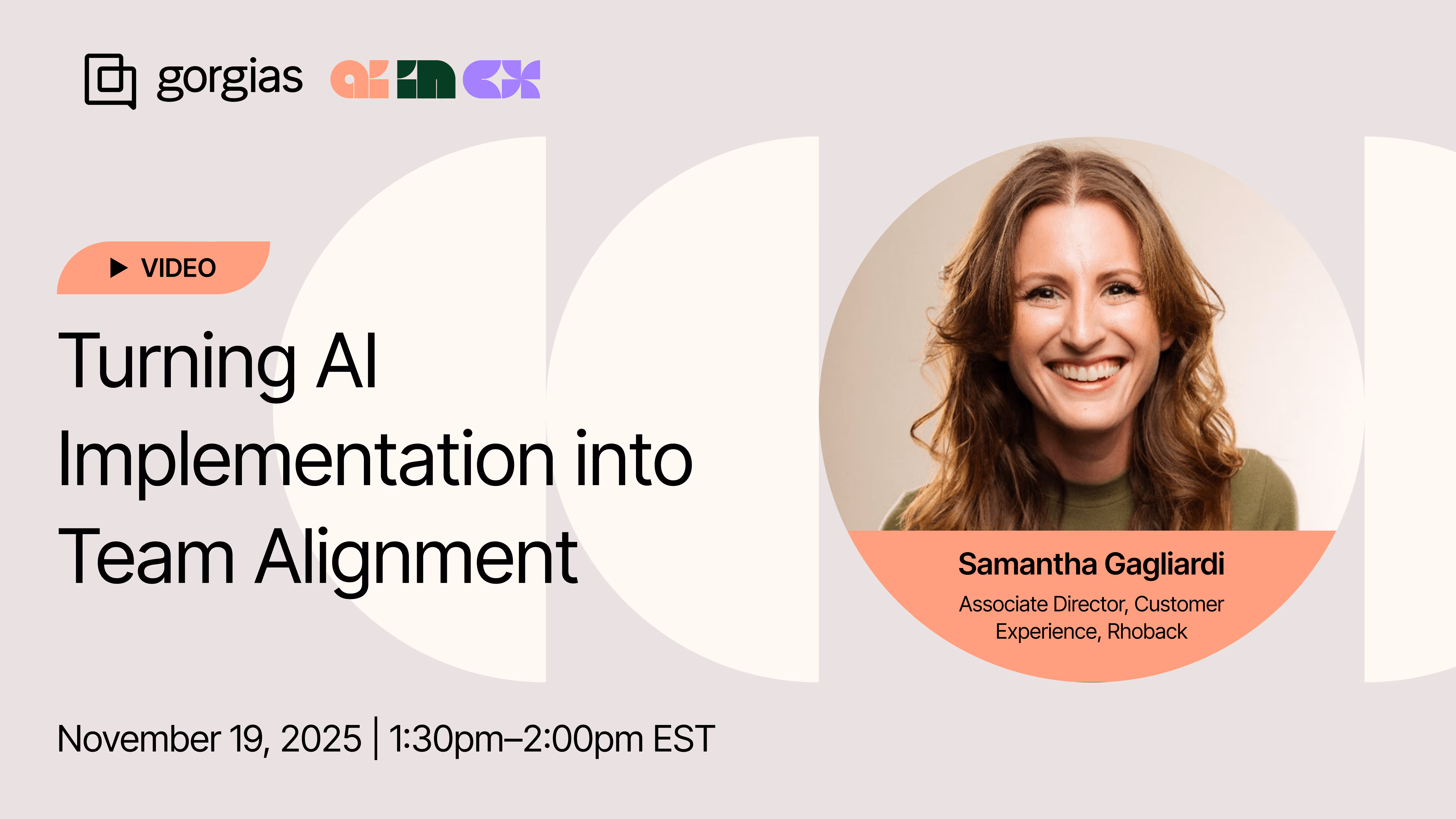 AI in CX Turning Implementation into Team Alignment Video Thumbnail