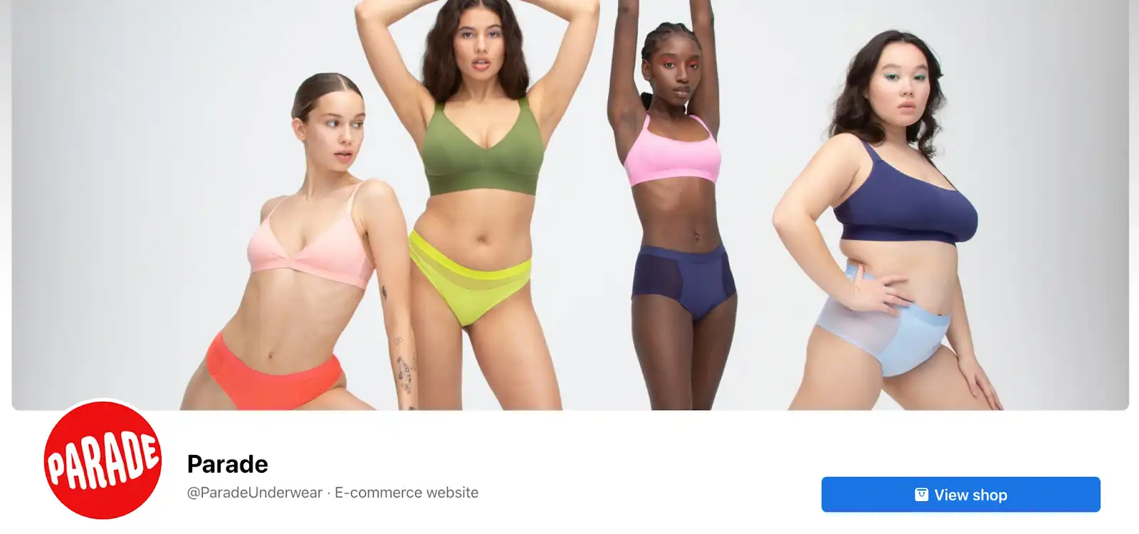 Shop tab on Facebook