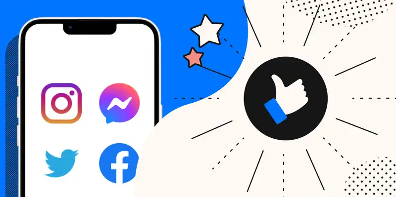 Social media platforms. 