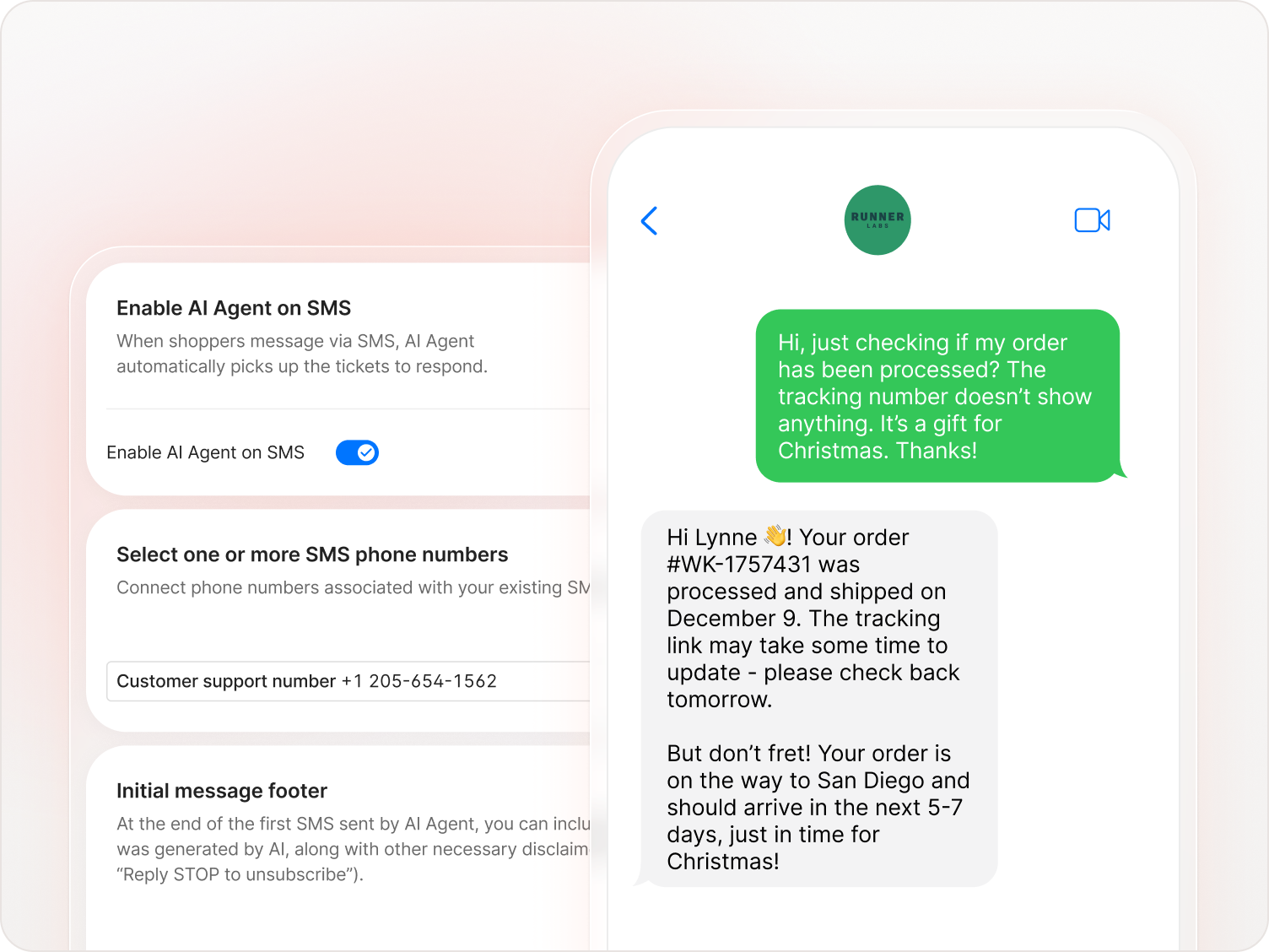 AI Agent on SMS
