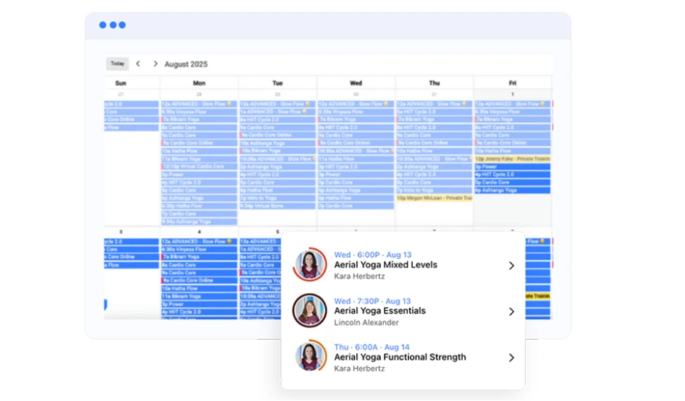 MINDBODY: Comprehensive Feature Ecosystem