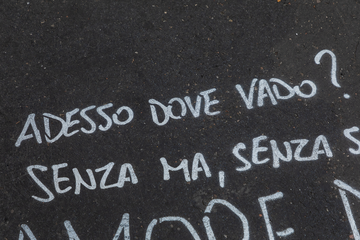 street advertising - Warner Music - Achille Lauro