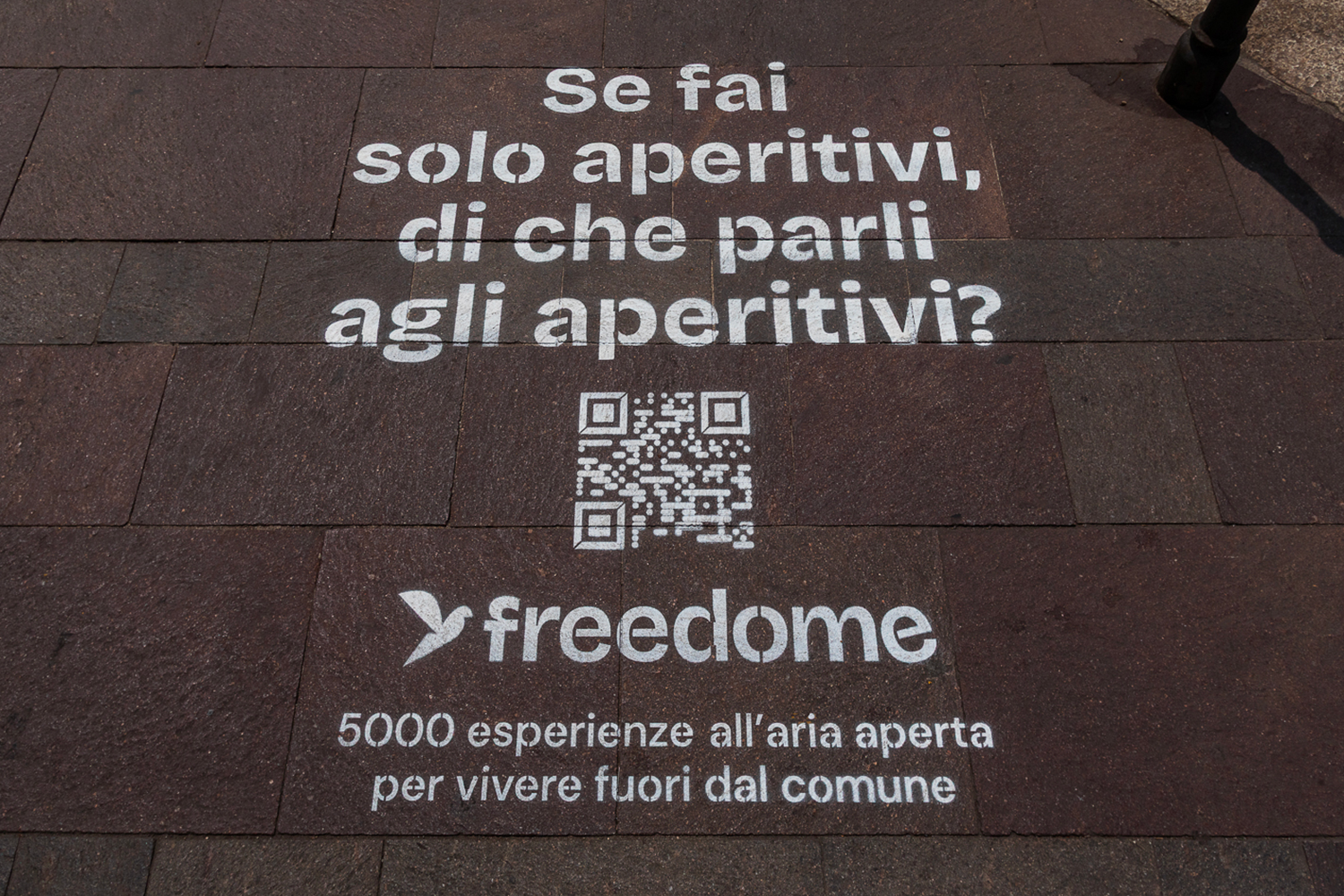 guerrilla marketing - Freedome