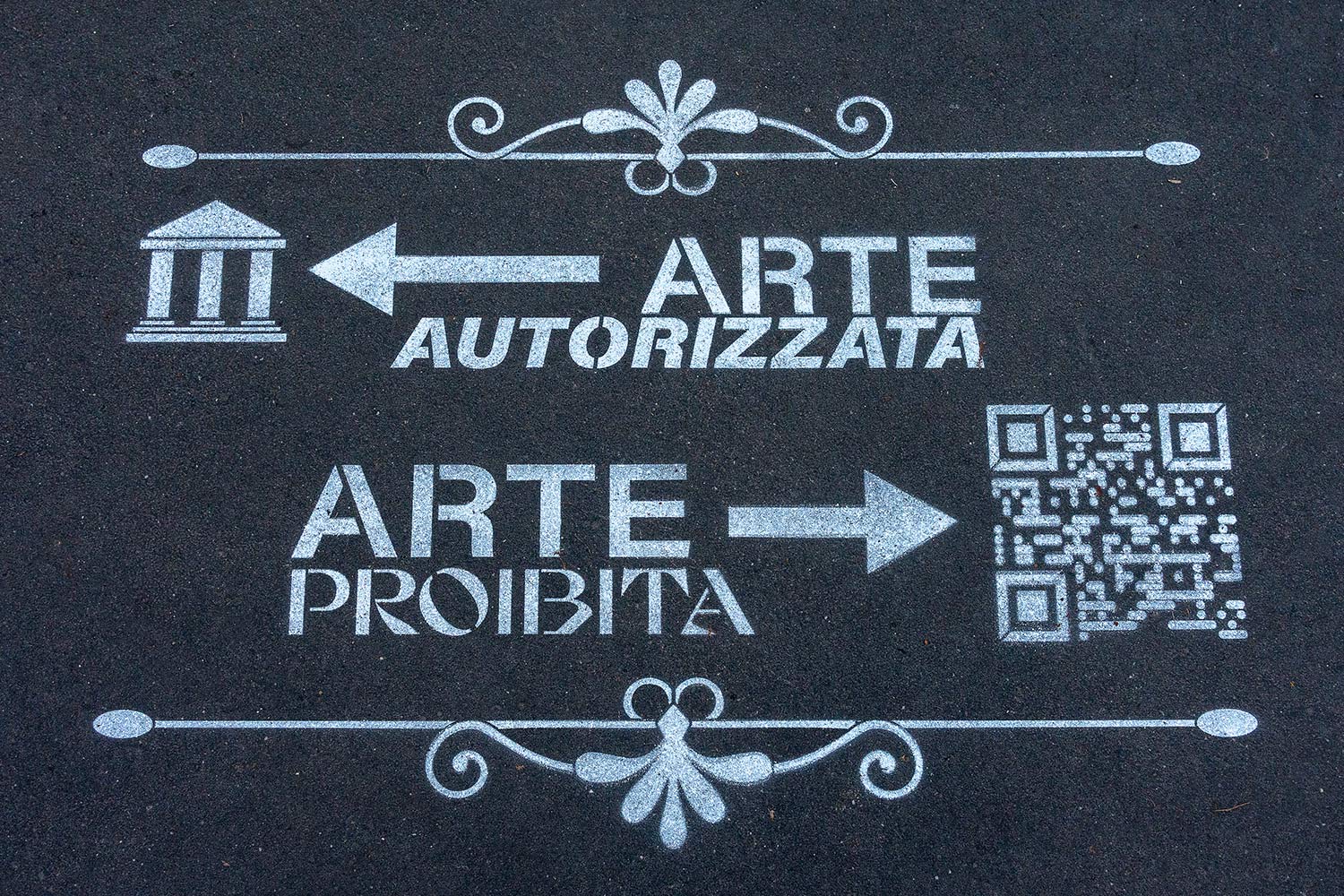 street marketing - Arte Proibita
