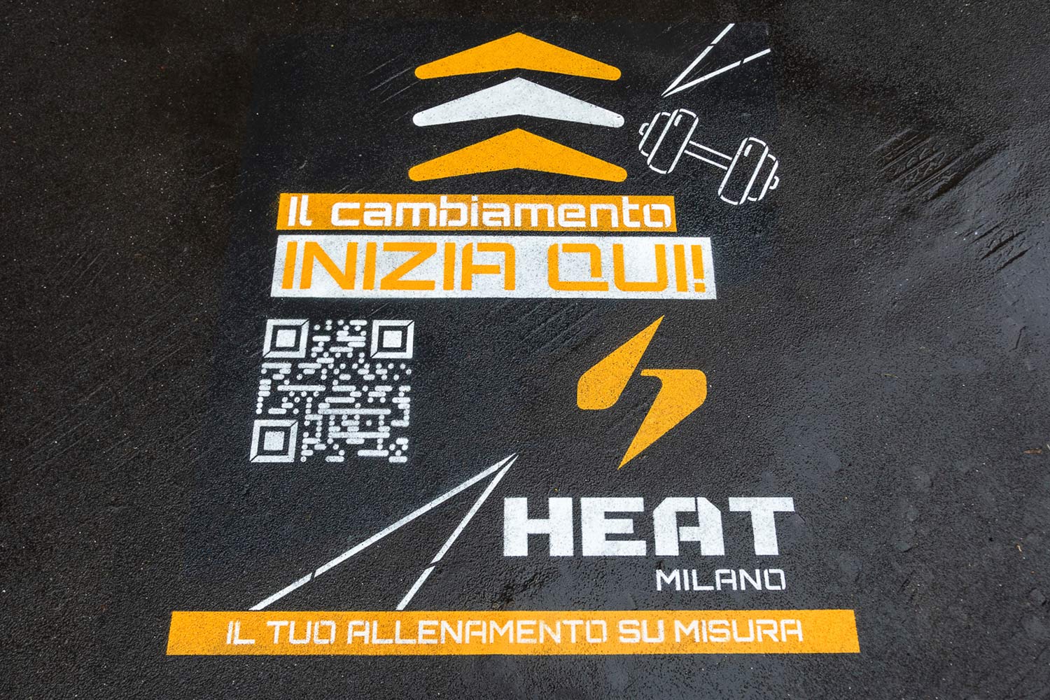 green graffiti - Heat Palestre