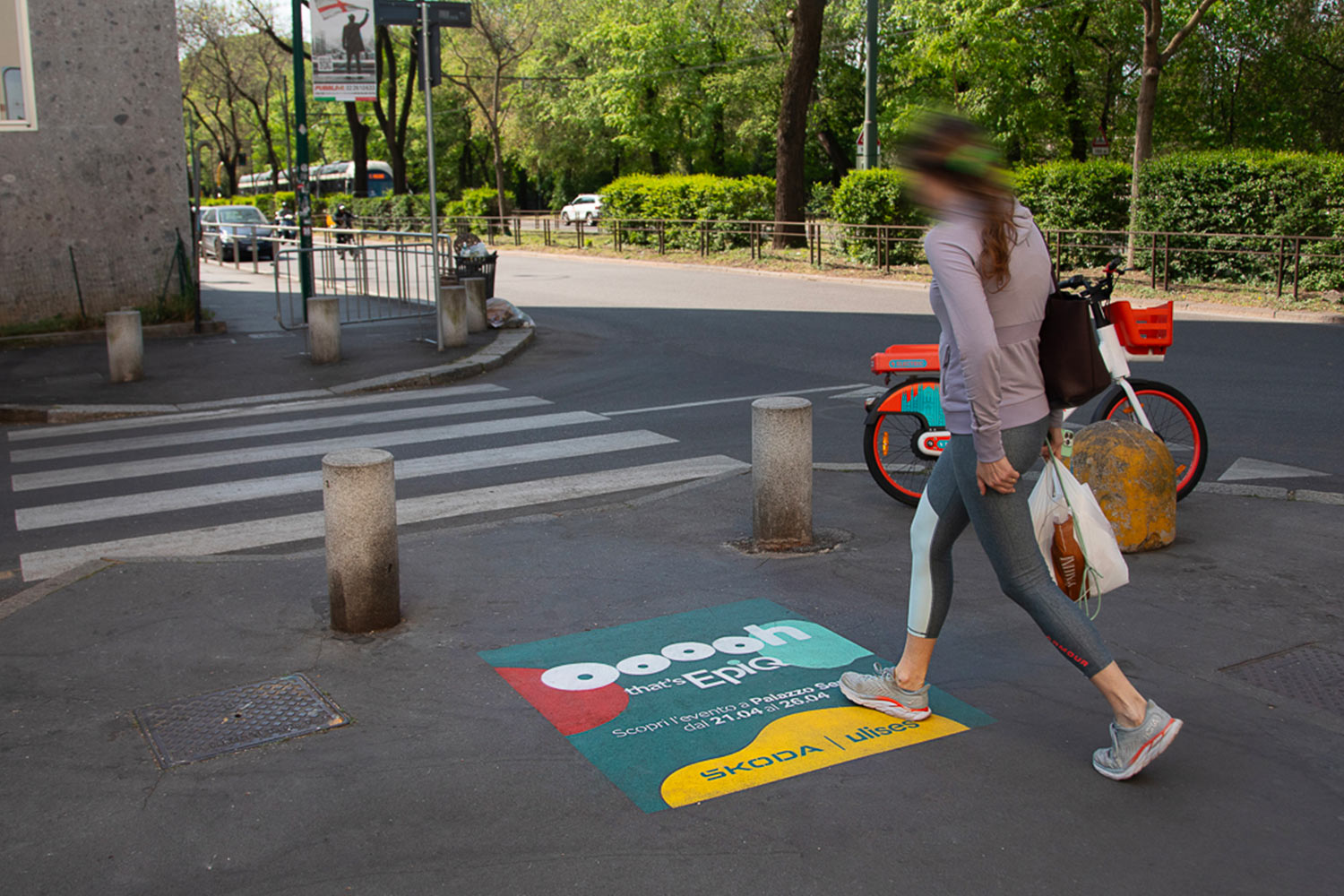 street advertising - Skoda