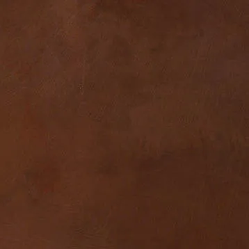 Terracotta brown microcement colour sample