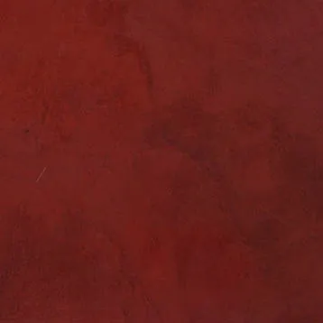 Deep red microcement colour sample