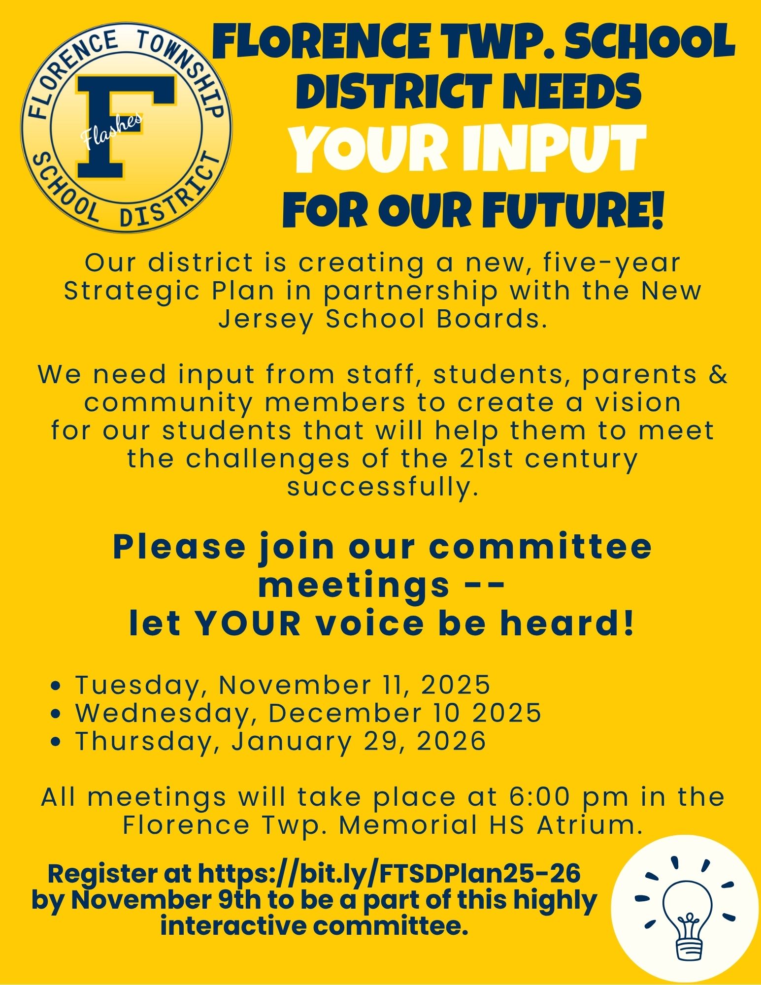 Flyer - Strategic Planning