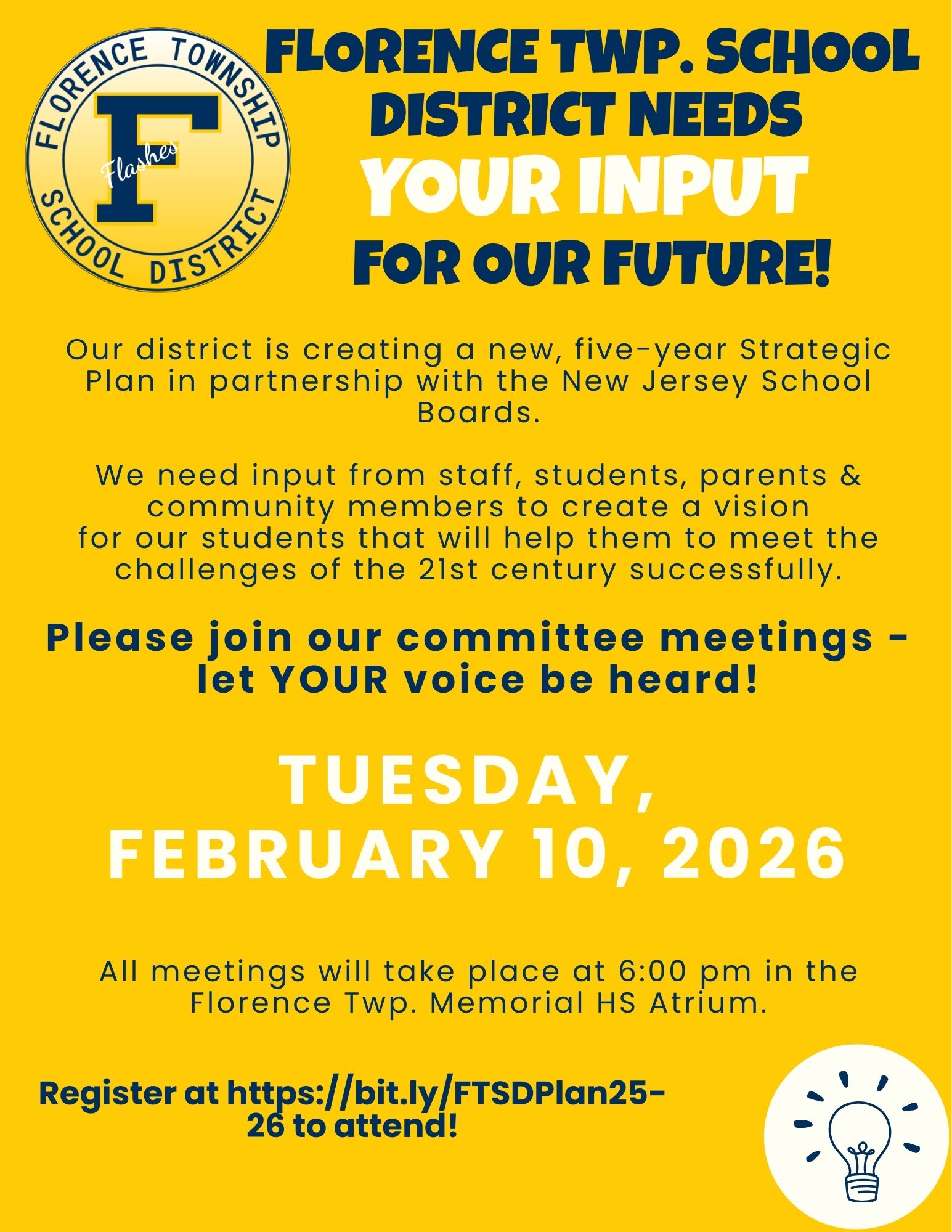 District Planning Flyer